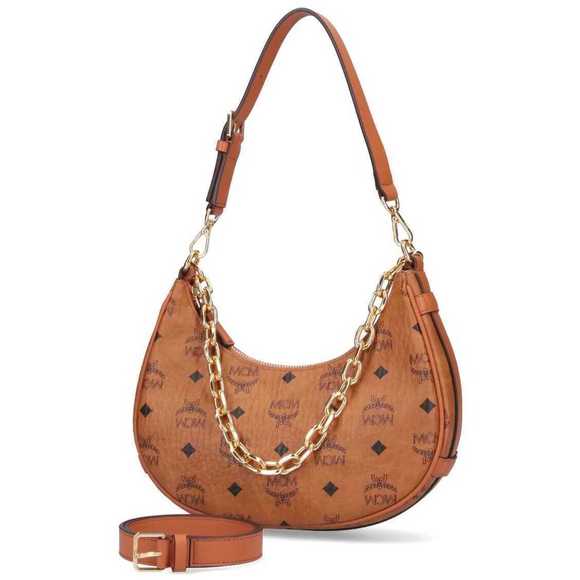 MCM Brown Shoulder Bag Canvas - Picture 2 of 4